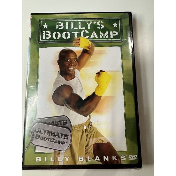 Lot Of 4 Billy's Bootcamp Workout DVDs Billy Blanks (3 Of 4 New, Sealed) - Picture 2 of 11